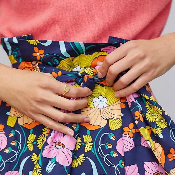 Anthropologie Corey Lynn midi skirt - Picture 9 of 10